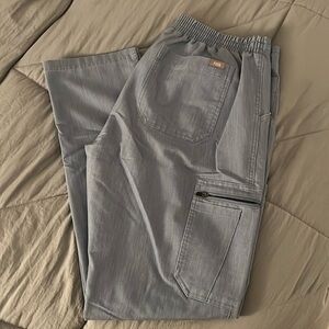 Heathered denim Yola Skinny FIGS